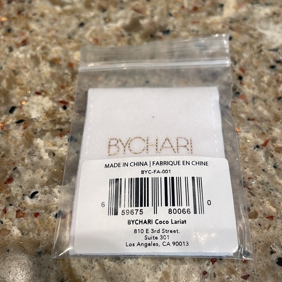 NEW Bychari EVELYN COCO LARIAT - Picture 4 of 4